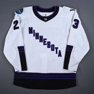 Melissa Channell - White Set 1 Jersey - Inaugural Season - Worn in First Game in Team History
