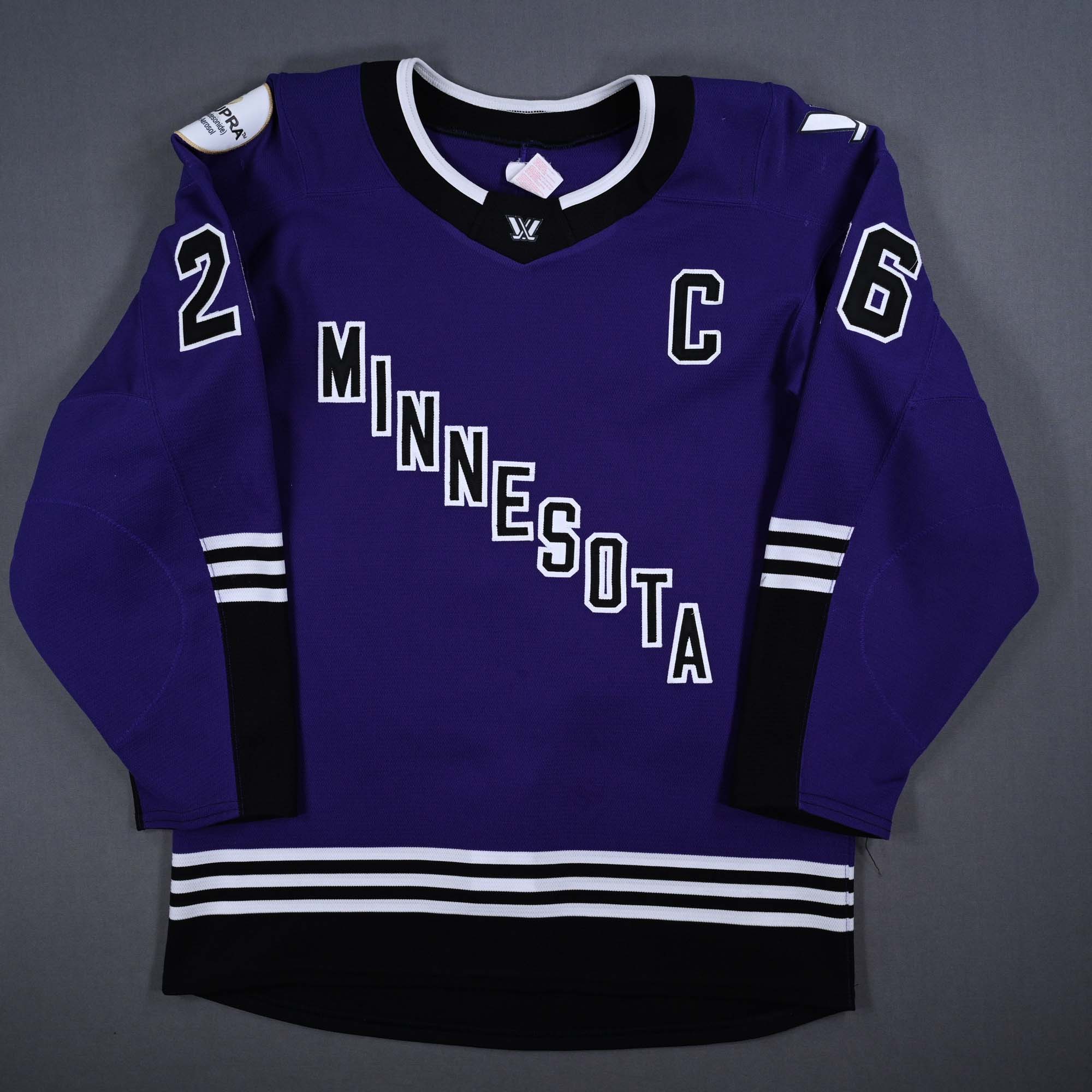 Minnesota wild purple jersey online