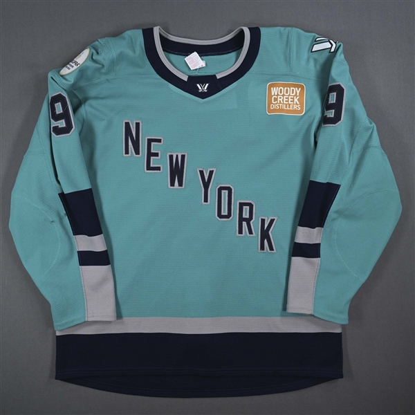 Jessie Eldridge - Teal Set 1 Jersey - Inaugural Season - PHOTO-MATCHED