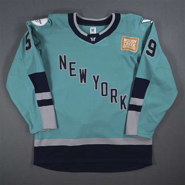 Johanna Fällman - Teal Set 1 Jersey - Inaugural Season - PHOTO-MATCHED