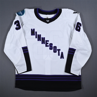 Dominique Kremer - White Set 1 Jersey - Inaugural Season - Worn in First Game in Team History