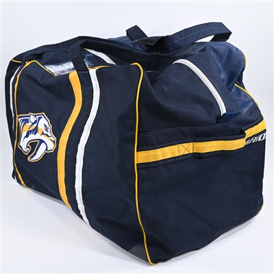 Luke Schenn - Navy Equipment Bag - 2023-24 NHL Season