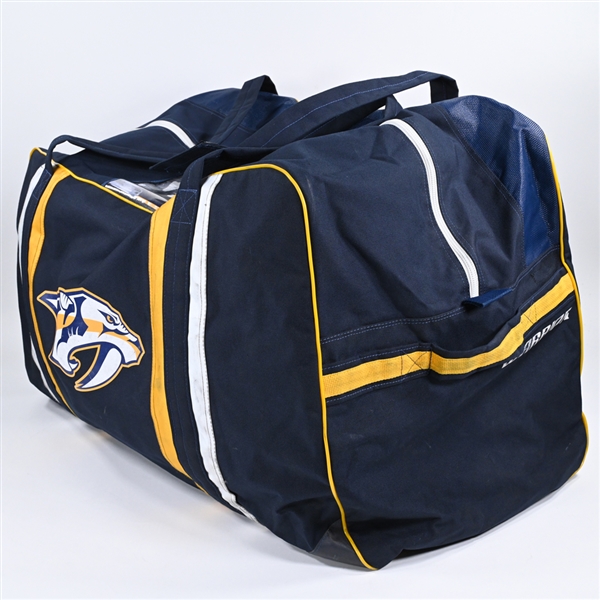 Tommy Novak - Navy Equipment Bag - 2023-24 NHL Season