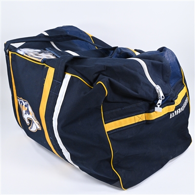 Dante Fabbro - Navy Equipment Bag - 2023-24 NHL Season