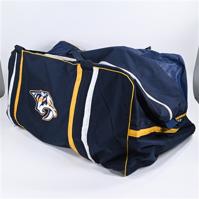 Kevin Lankinen - Navy Equipment Bag - 2023-24 NHL Season