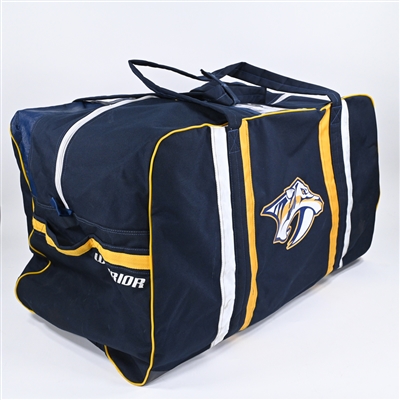 Filip Forsberg - Navy Equipment Bag - 2023-24 NHL Season