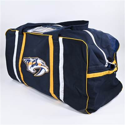 Gustav Nyquist - Navy Equipment Bag - 2023-24 NHL Season