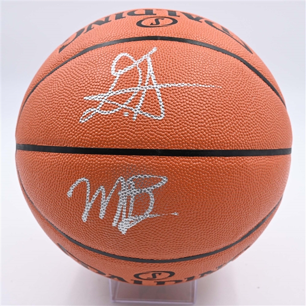 Deandre Ayton, Marvin Bagley III & Luka Doncic, - NBA - 2018 NBA Draft Class - Autographed Basketball