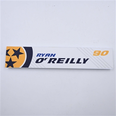 Ryan OReilly - Nashville Predators - Locker Room Nameplate - 2023-24 NHL Season