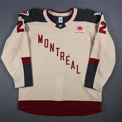 Kennedy Marchment - Cream Set 1 Jersey - Inaugural Season - Worn in First Game in Team History