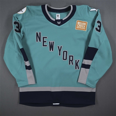 Madison Packer - Teal Set 1 Jersey - Inaugural Season - PHOTO-MATCHED