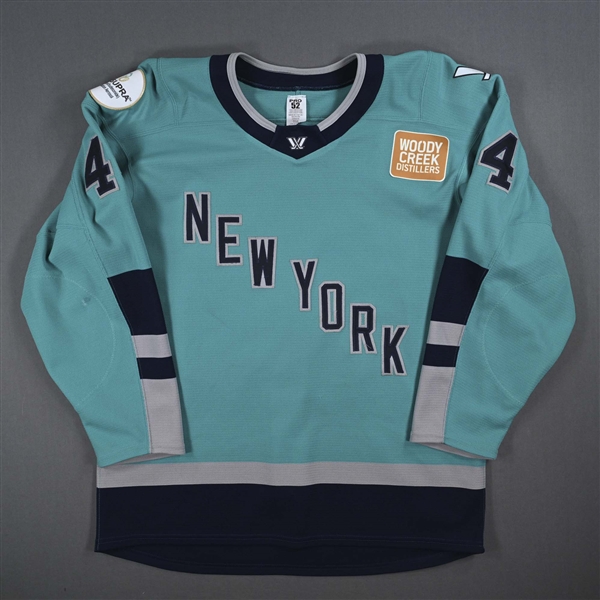 Jill Saulnier - Teal Set 1 Jersey - Inaugural Season - PHOTO-MATCHED