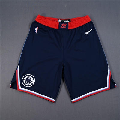 Terance Mann - Icon Edition Shorts - Worn in Inaugural Game at Intuit Dome - 10/23/2024 vs. Phoenix Suns