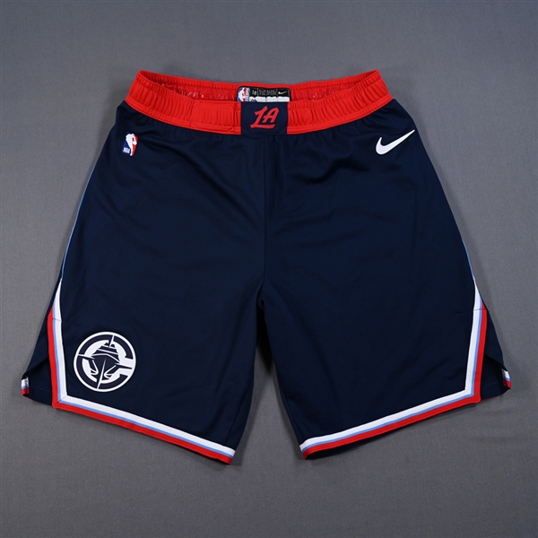 Kai Jones - Icon Edition Shorts - Worn in Inaugural Game at Intuit Dome - 10/23/2024 vs. Phoenix Suns