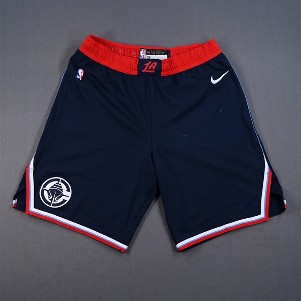 Norman Powell - Icon Edition Shorts - Worn in Inaugural Game at Intuit Dome - 10/23/2024 vs. Phoenix Suns