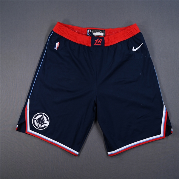 Nicolas Batum - Icon Edition Shorts - Worn in Inaugural Game at Intuit Dome - 10/23/2024 vs. Phoenix Suns