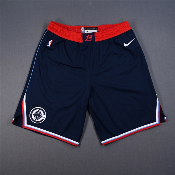 Ivica Zubac - Icon Edition Shorts - Worn in Inaugural Game at Intuit Dome - 10/23/2024 vs. Phoenix Suns