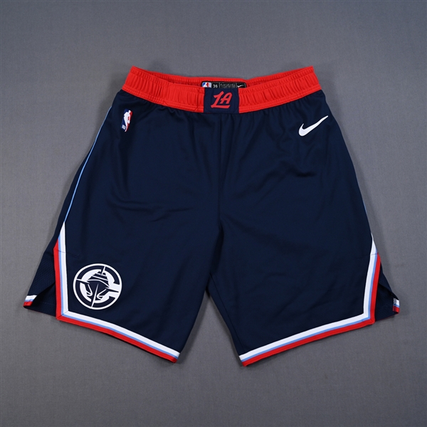 Bones Hyland - Icon Edition Shorts - Worn in Inaugural Game at Intuit Dome - 10/23/2024 vs. Phoenix Suns - Dressed, Did Not Play (DNP)