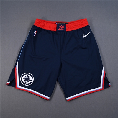 Bones Hyland - Icon Edition Shorts - Worn in Inaugural Game at Intuit Dome - 10/23/2024 vs. Phoenix Suns - Dressed, Did Not Play (DNP)