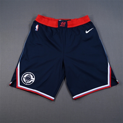 Amir Coffey - Icon Edition Shorts - Worn in Inaugural Game at Intuit Dome - 10/23/2024 vs. Phoenix Suns