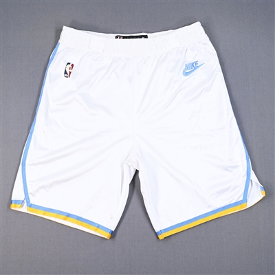 LeBron James - Los Angeles Lakers - Classic Edition Shorts - Worn 2/23/2023 - 2022-23 NBA Season