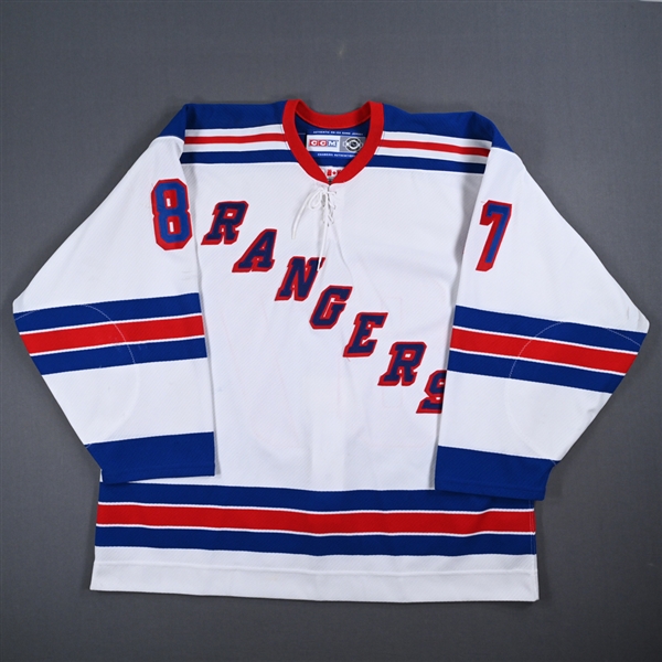 Clayton Barthel - White Traverse City Rookie Tournament Jersey