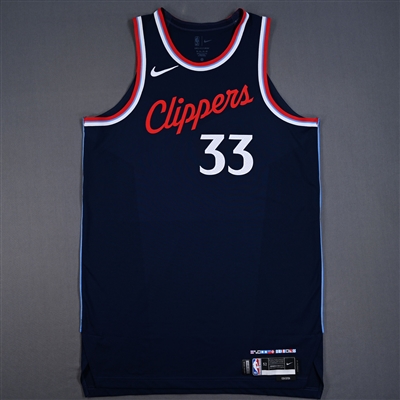 Nicolas Batum - Icon Edition Jersey - Worn in Clippers First Victory at Intuit Dome - Worn 2 Games - 10/30/24 & 11/4/24