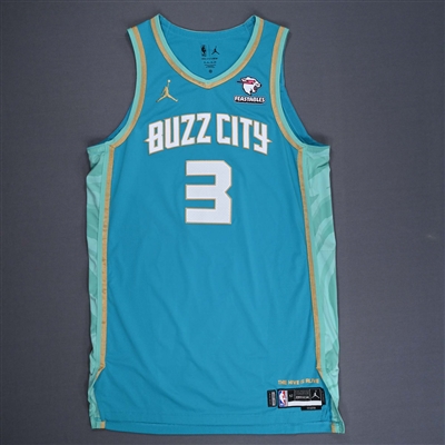 Marques Bolden - Charlotte Hornets - City Edition Jersey - Worn 4/9/2024 - 2023-24 NBA Season