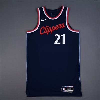 Kobe Brown - Icon Edition Jersey - Worn in Clippers First Victory at Intuit Dome - Dressed, Did Not Play (DNP) - Worn 11/4/2024