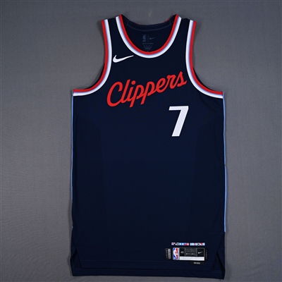 Amir Coffey - Icon Edition Jersey - Worn in Clippers First Victory at Intuit Dome - Worn 3 Games - 10/27/24,10/30/24 & 11/4/24