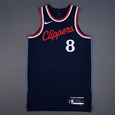 Kris Dunn - Icon Edition Jersey - Worn in Clippers First Victory at Intuit Dome - Worn 3 Games - 10/27/24,10/30/24 & 11/4/24