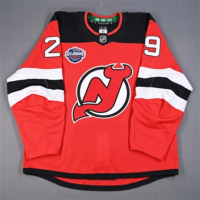 Nolan Foote - Game-Issued Red Jersey - 2024 Global Series