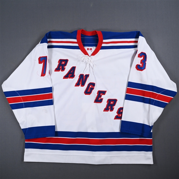 Ryan Hillier - White Traverse City Rookie Tournament Jersey