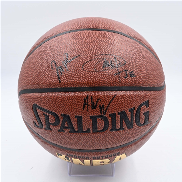 Andrew Wiggins, Jabari Parker & Joel Embiid - 2014 NBA Draft Class - Autographed Basketball