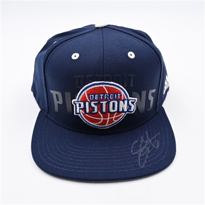 Stanley Johnson - Detroit Pistons - 2015 NBA Draft Class - Autographed Hat