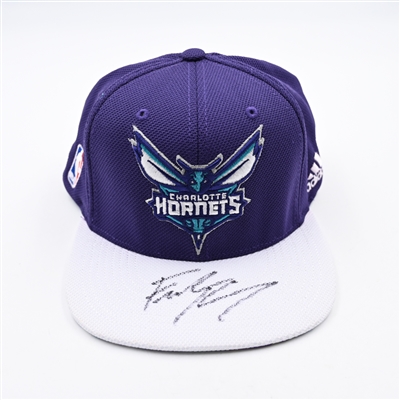 Frank Kaminsky - Charlotte Hornets - 2015 NBA Draft Class - Autographed Hat