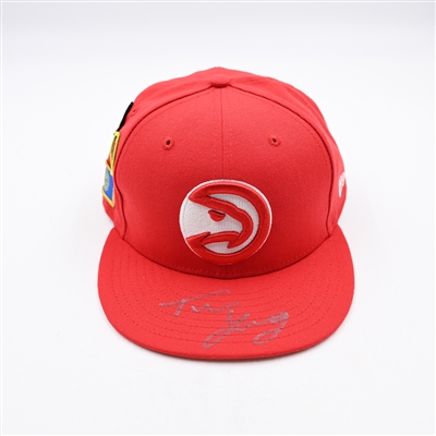 Trae Young - Atlanta Hawks - 2018 NBA Draft Class - Autographed Hat