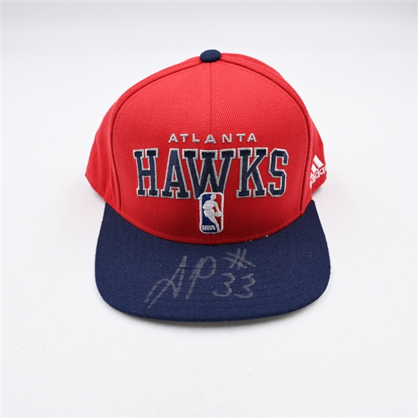 Adreian Payne - Atlanta Hawks - 2014 NBA Draft Class - Autographed Hat