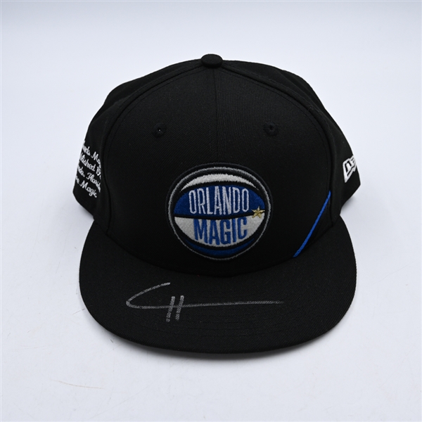 Caleb Houstan - Orlando Magic - 2022 NBA Draft Class - Autographed Hat