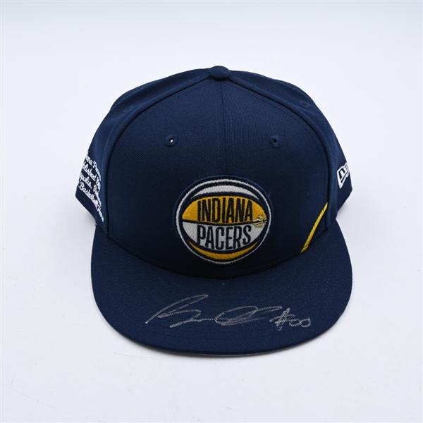 Bennedict Mathurin - Indiana Pacers - 2022 NBA Draft Class - Autographed Hat