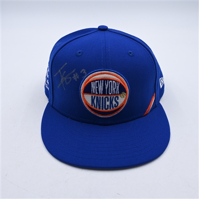 Trevor Keels - New York Knicks - 2022 NBA Draft Class - Autographed Hat