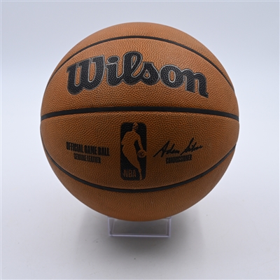 Game Ball - Inaugural Game at Intuit Dome - Used 10/23/2024 vs. Phoenix Suns - Used to Score the Clippers’ First Points 