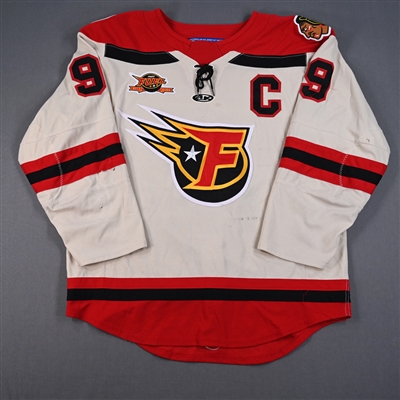 Seamus Malone - Indy Fuel - Game-Worn Cream Autographed Jersey w/C