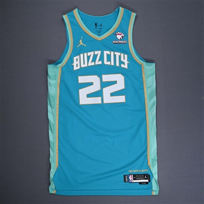 Vasilije Micic - Charlotte Hornets - City Edition Jersey - Worn 4/9/2024 - 2023-24 NBA Season