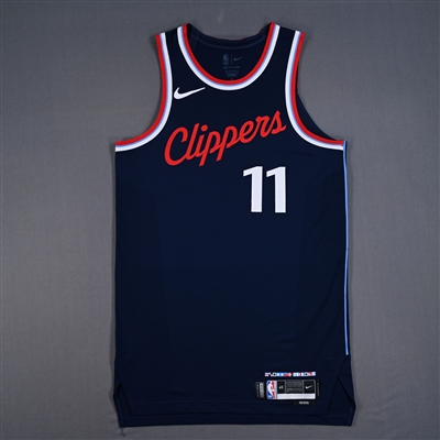 Jordan Miller - Icon Edition Jersey - Worn in Clippers First Victory at Intuit Dome - Dressed, Did Not Play (DNP) - Worn 11/4/2024