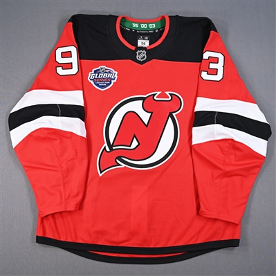 Daniil Misyul - Game-Issued Red Jersey - 2024 Global Series