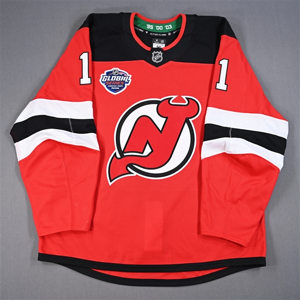 Stefan Noesen - Red Jersey - 2024 Global Series - Worn Oct. 5, 2024