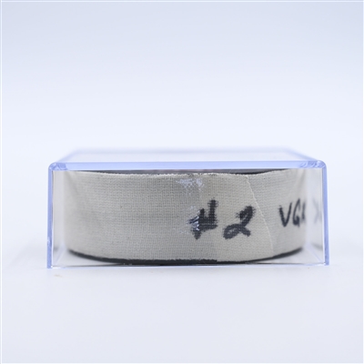 Victor Olofsson - Vegas Golden Knights - Goal Puck - October 15, 2024 vs. Washington Capitals (Capitals' 50th Anniversary Logo)