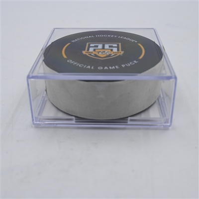 Ryan O'Reilly - Nashville Predators - Goal Puck - April 9, 2024 vs. Winnipeg Jets (Predators' 25th Anniversary Logo)