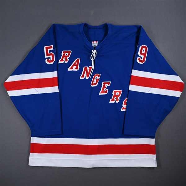 Bobby Sanguinetti - Blue Traverse City Rookie Tournament Jersey